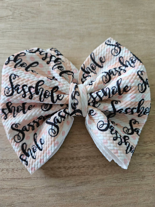 Sasshole bow