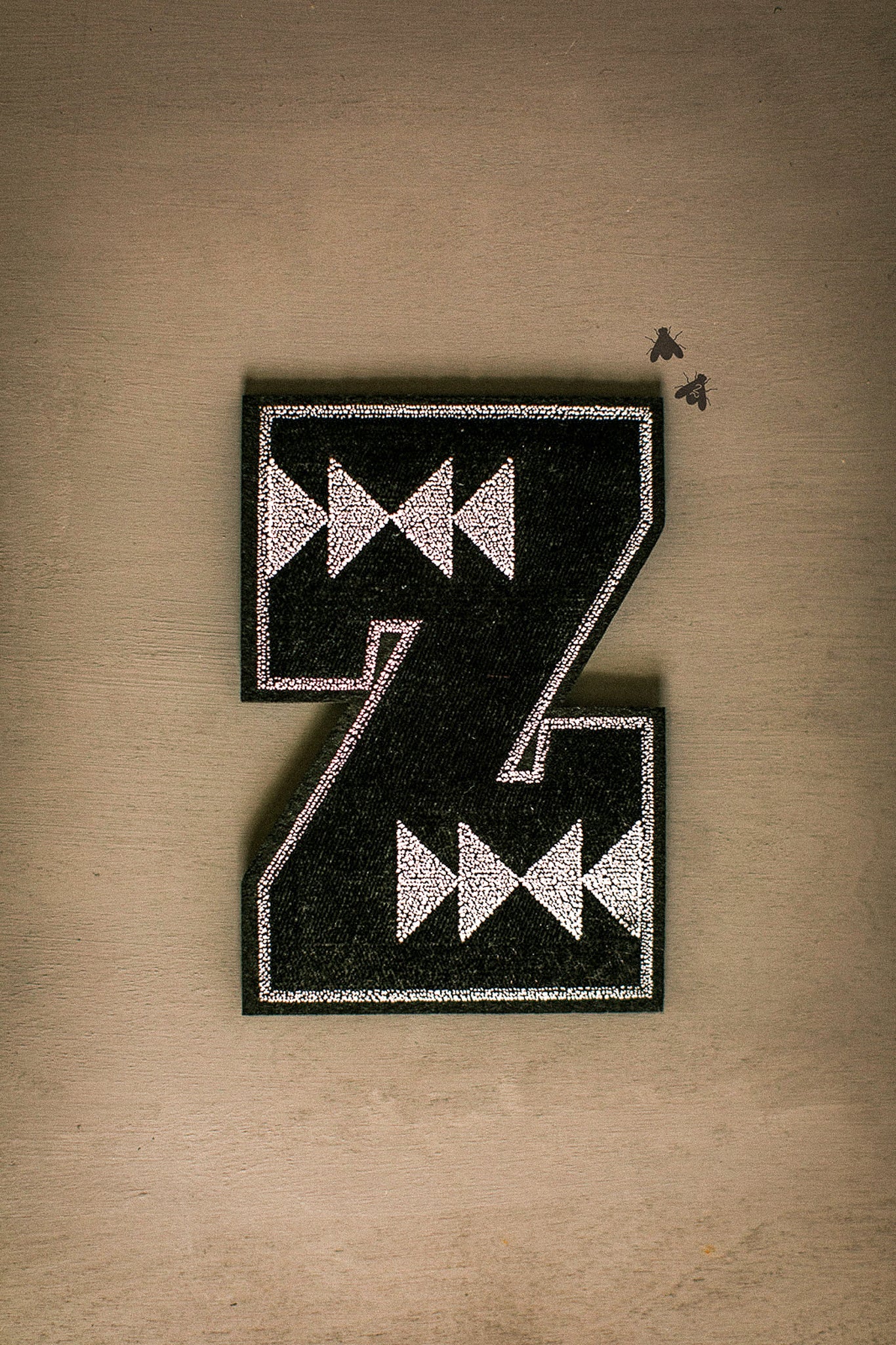 2 FLY DIY PATCH LETTERS *large