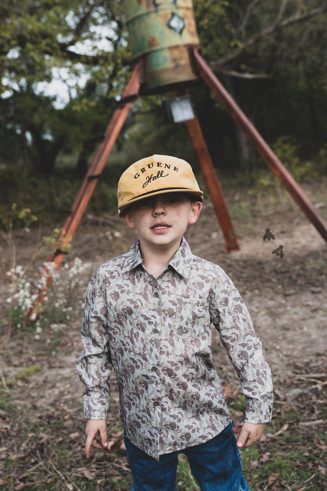 COWBOY CAMO *longsleeve [KIDS]