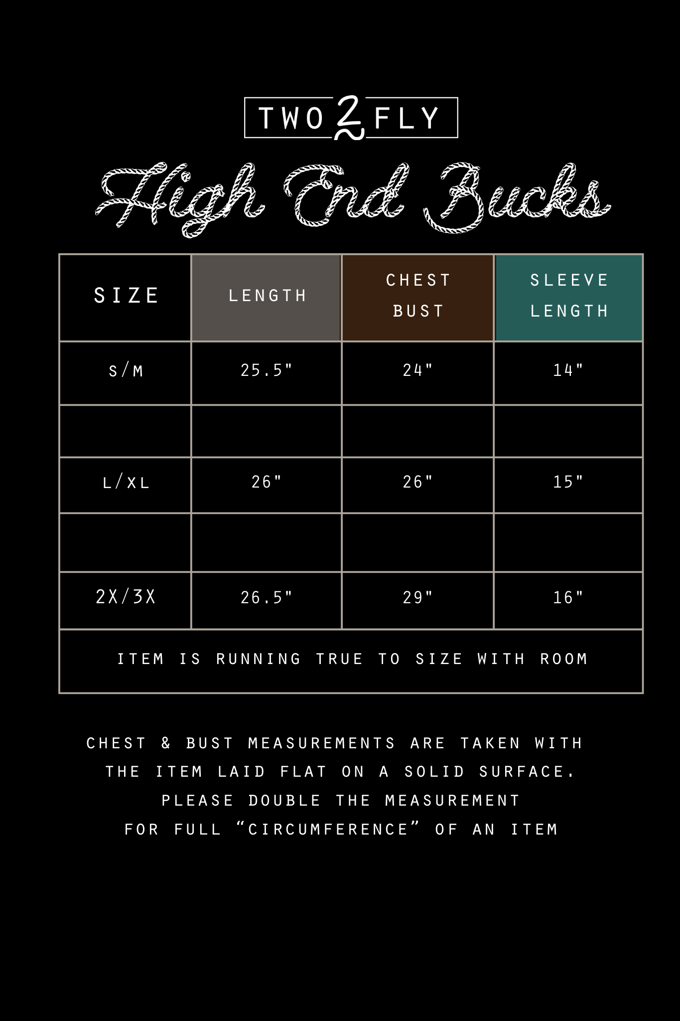 HIGH END BUCKS